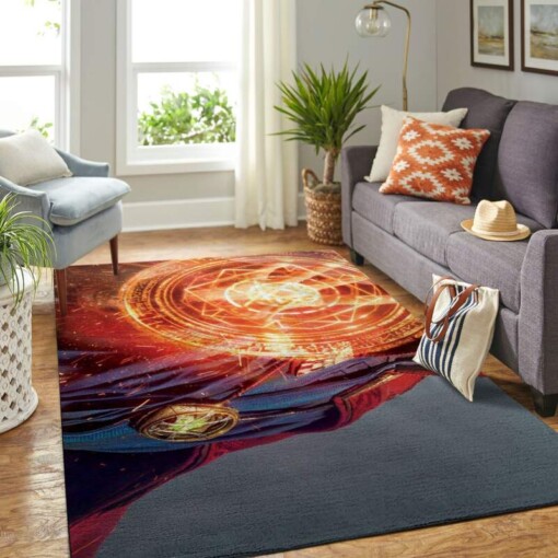 Doctor Stranger Man Living Room Area Rug