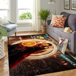 Doctor Stranger Man Living Room Area Rug