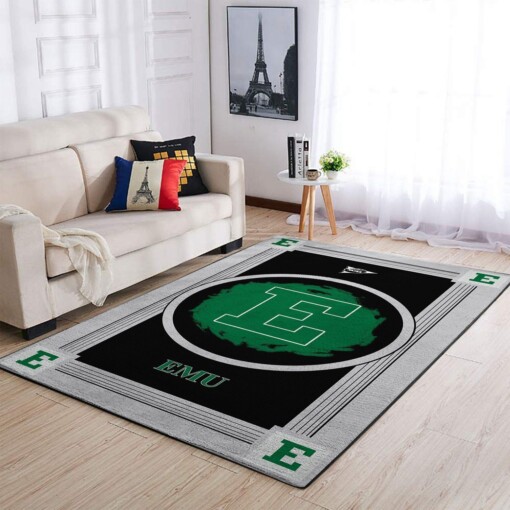 Eastern Michigan Eagles Living Room Area Rug