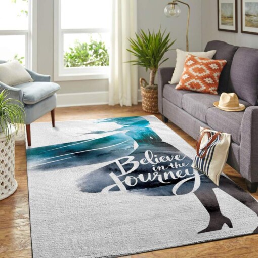 Elsa Frozen Living Room Area Rug