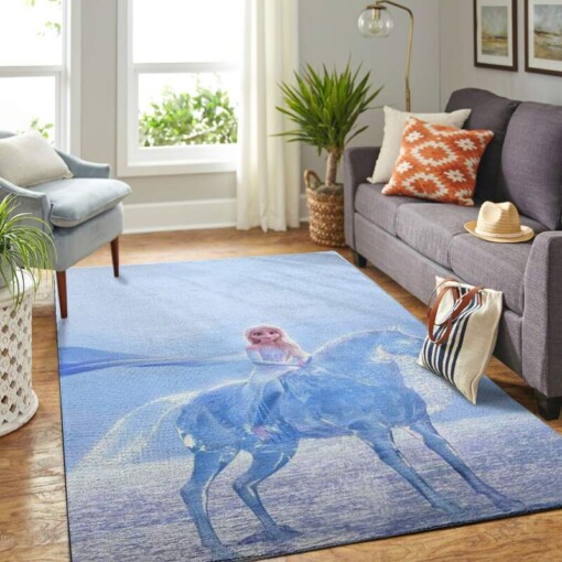 Elsa Frozen Queen Living Room Area Rug