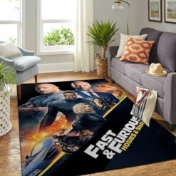 Fast  Furious Hobbs And Shaw Living Room Area Rug