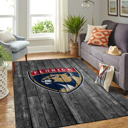 Florida Panthers Living Room Area Rug