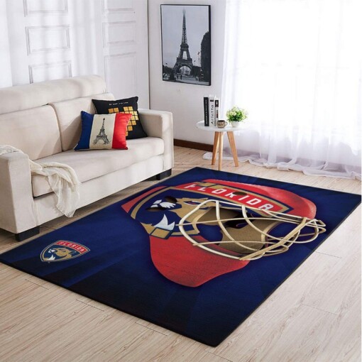 Florida Panthers Living Room Area Rug