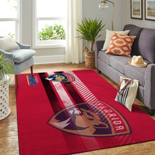Florida Panthers Living Room Area Rug