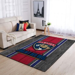 Florida Panthers Living Room Area Rug