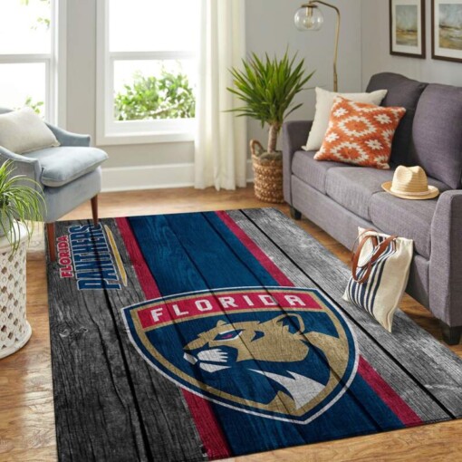 Florida Panthers Living Room Area Rug