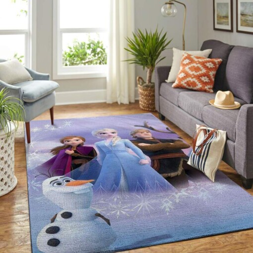 Frozen I Living Room Area Rug