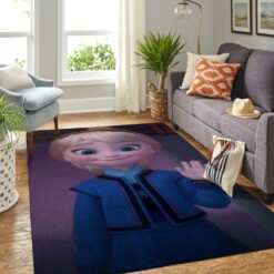 Frozen Little Elsa Living Room Area Rug