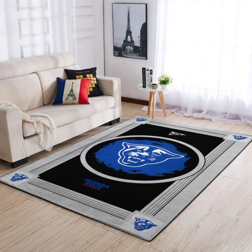 Georgia State Panthers Living Room Area Rug