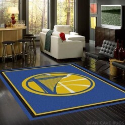 Golden State Warriors Living Room Area Rug