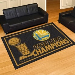 Golden State Warriors Living Room Area Rug