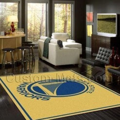 Golden State Warriors Living Room Area Rug