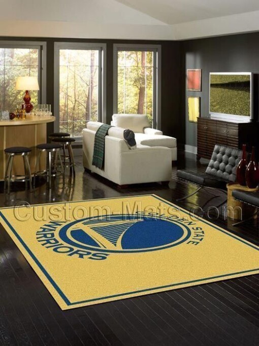 Golden State Warriors Living Room Area Rug