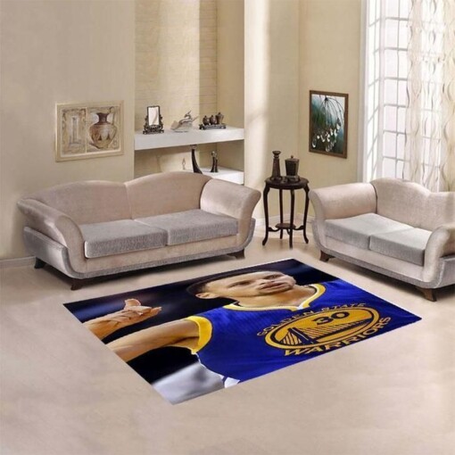 Golden State Warriors Living Room Area Rug