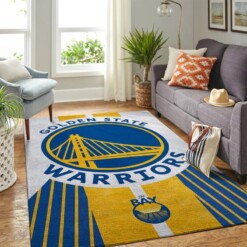 Golden State Warriors Living Room Area Rug