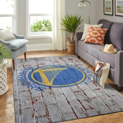 Golden State Warriors Living Room Area Rug