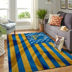 Golden State Warriors Living Room Area Rug