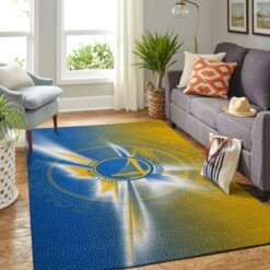 Golden State Warriors Living Room Area Rug