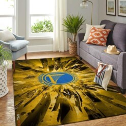 Golden State Warriors Living Room Area Rug