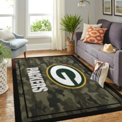 Green Bay Packers Living Room Area Rug