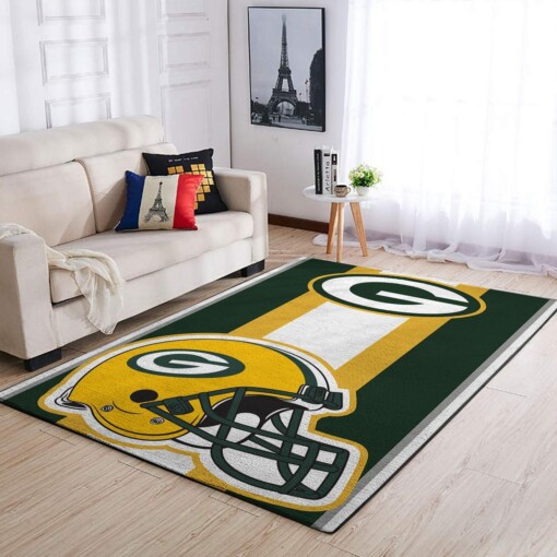 Green Bay Packers Living Room Area Rug