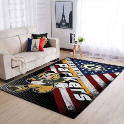 Green Bay Packers Living Room Area Rug