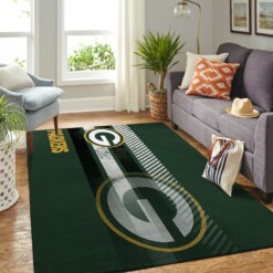 Green Bay Packers Living Room Area Rug