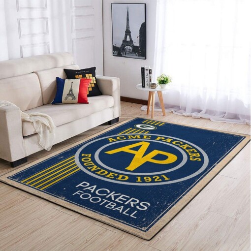 Green Bay Packers Living Room Area Rug