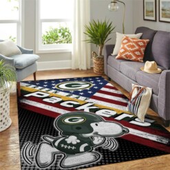 Green Bay Packers Living Room Area Rug