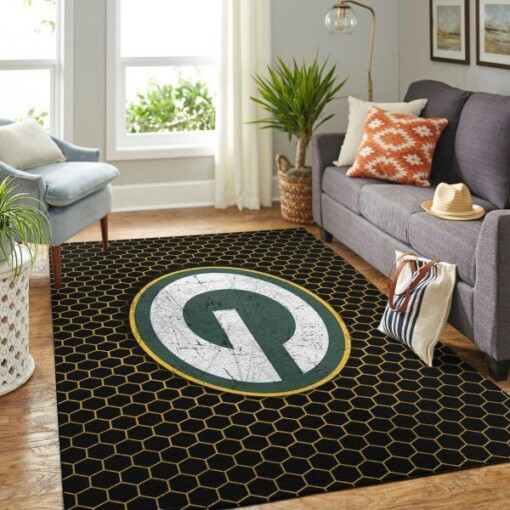 Green Bay Packers Living Room Area Rug