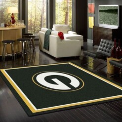 Green Bay Packers Living Room Area Rug