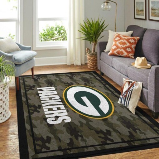 Green Bay Packers Living Room Area Rug