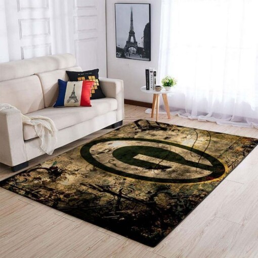 Green Bay Packers Living Room Area Rug