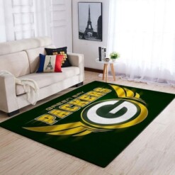 Green Bay Packers Living Room Area Rug