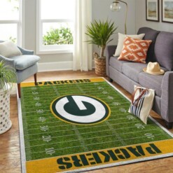 Green Bay Packers Living Room Area Rug