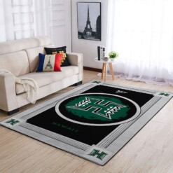 Hawaii Rainbow Warriors Living Room Area Rug