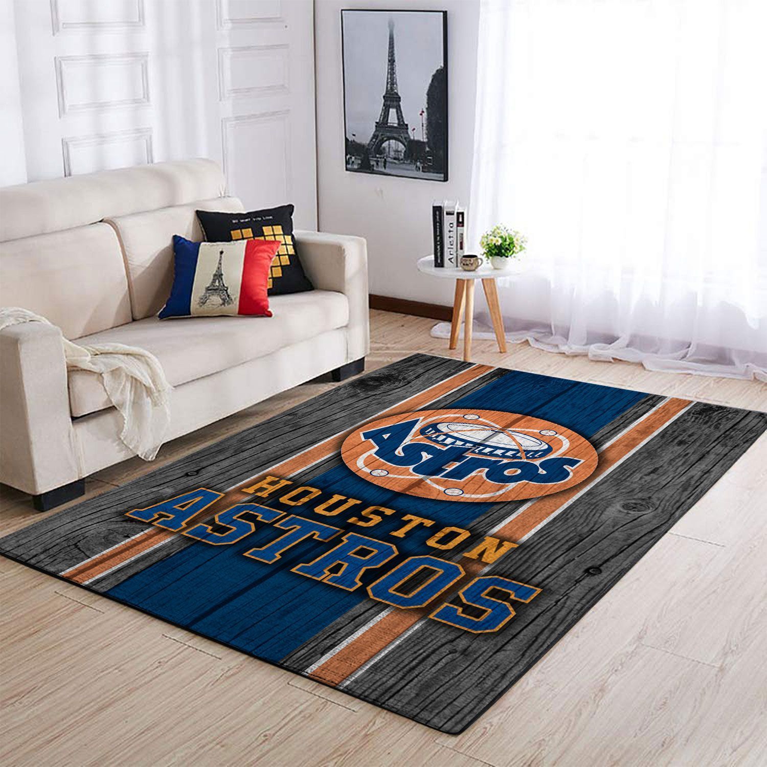 Houston Astros Living Room Area Rug