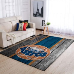 Houston Astros Living Room Area Rug