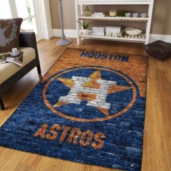 Houston Astros Living Room Area Rug