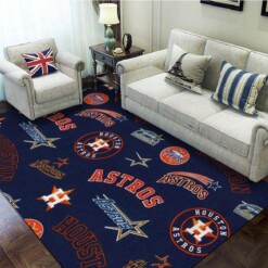 Houston Astros Living Room Area Rug