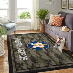 Houston Astros Living Room Area Rug