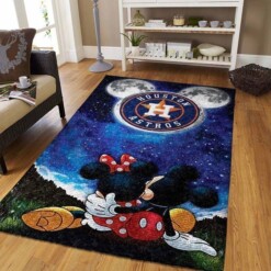 Houston Astros Living Room Area Rug