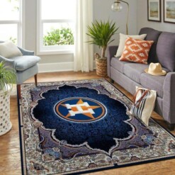 Houston Astros Living Room Area Rug