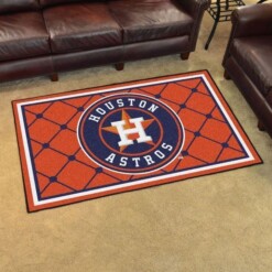 Houston Astros Living Room Area Rug