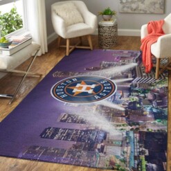 Houston Astros Living Room Area Rug