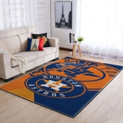 Houston Astros Living Room Area Rug