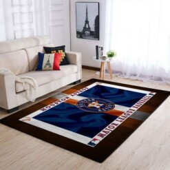 Houston Astros Living Room Area Rug