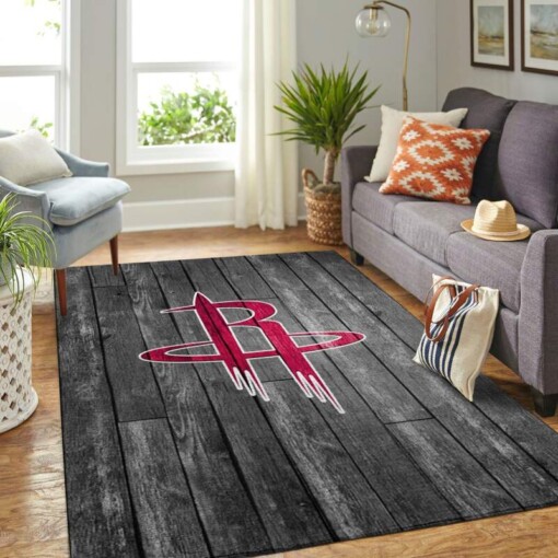 Houston Rockets Living Room Area Rug