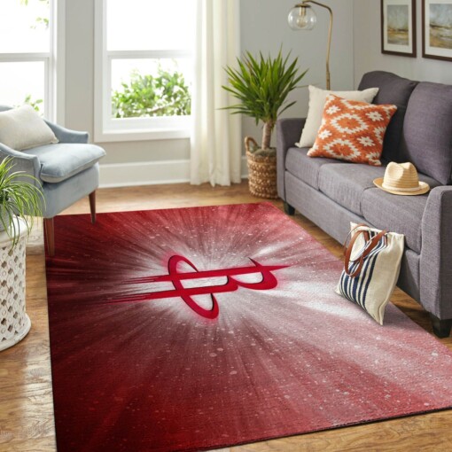 Houston Rockets Living Room Area Rug